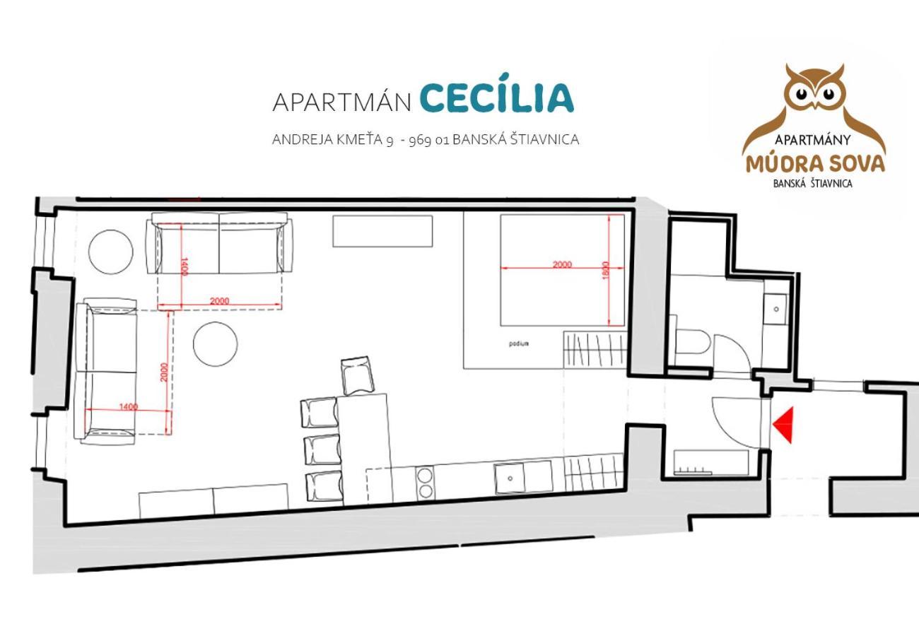 Apartmany Mudra Sova Banská Štiavnica Kültér fotó